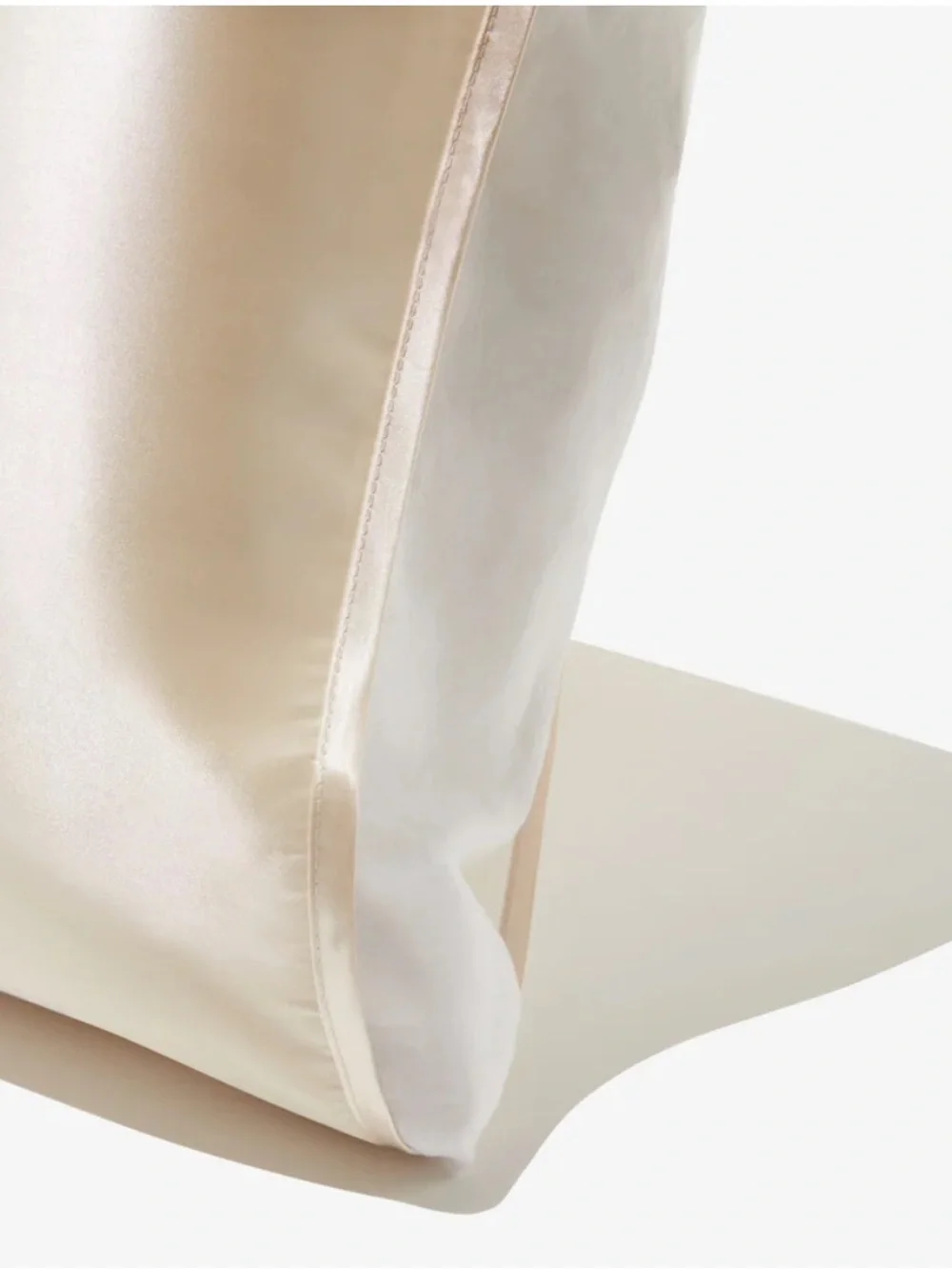 Silked Golden Tan Satin Pillow Sleeve BRAND NEW/SEALED